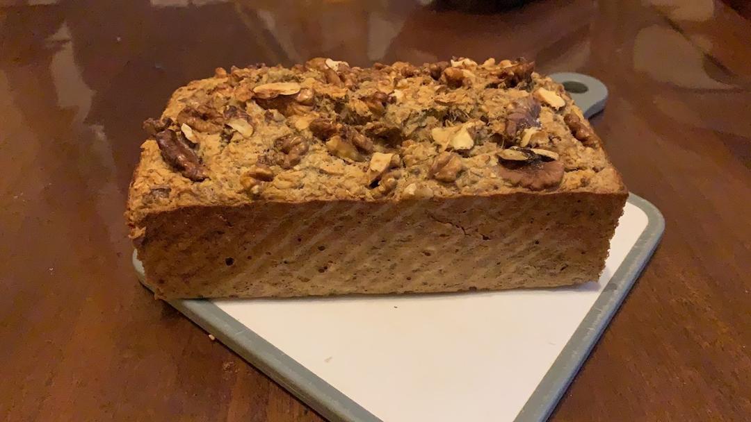 香蕉燕麦杏仁酱muffin