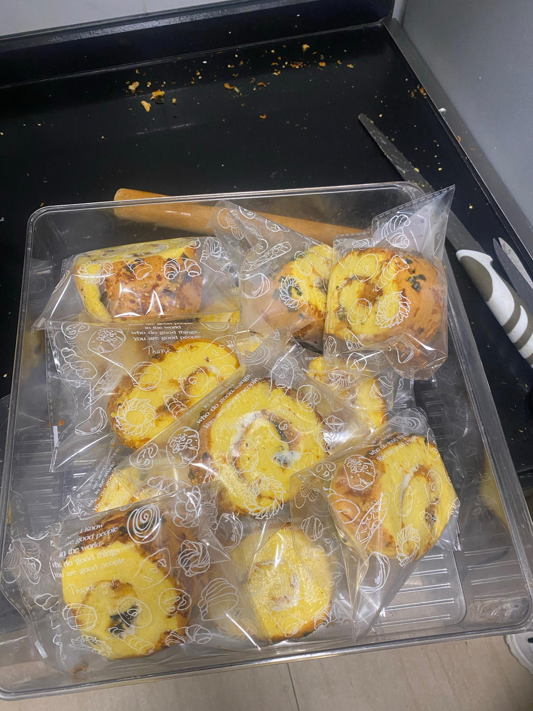 蛋糕卷这样做‼️不掉皮不开裂（小视频食谱）