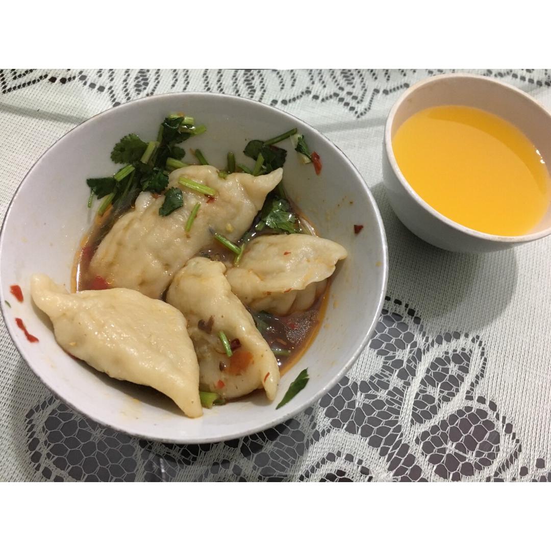 莲藕猪肉馅儿饺子