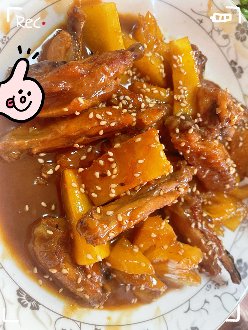 菠萝鸡翅