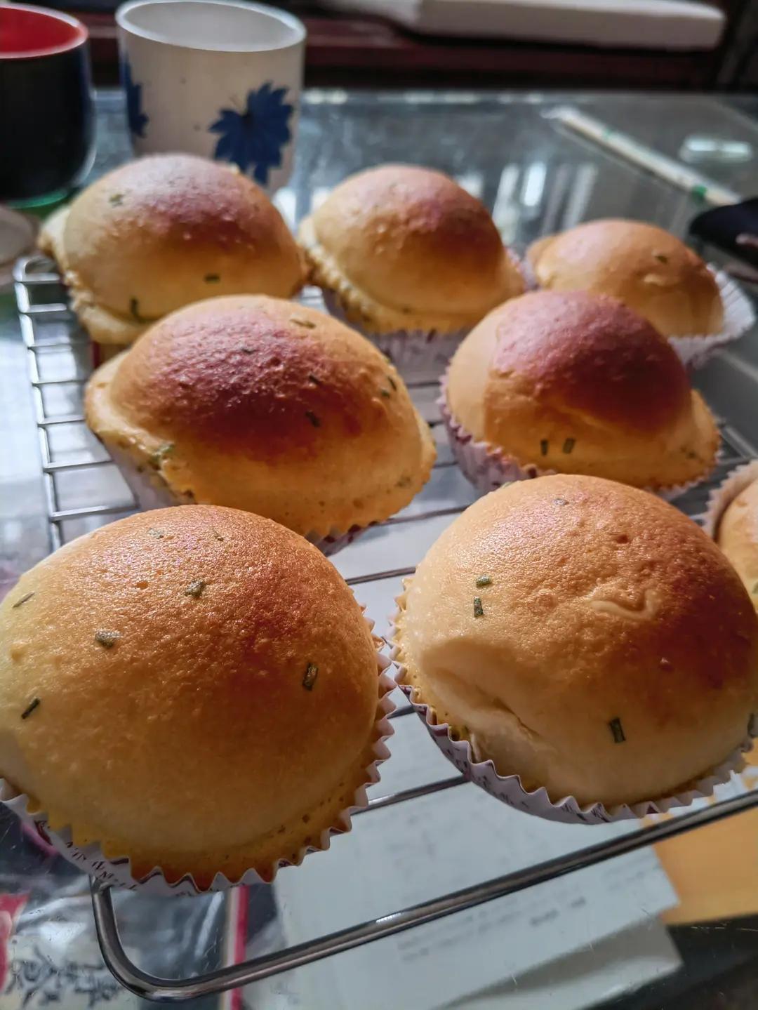 葱香墨西哥肉松包