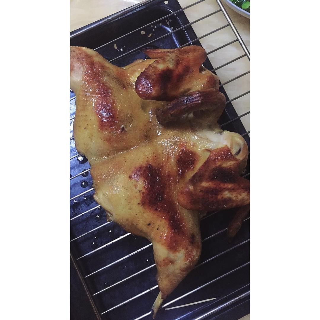 袋袋烤鸡--自制腌料+脆皮秘籍