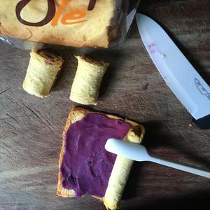 紫薯面包卷的做法 步骤3