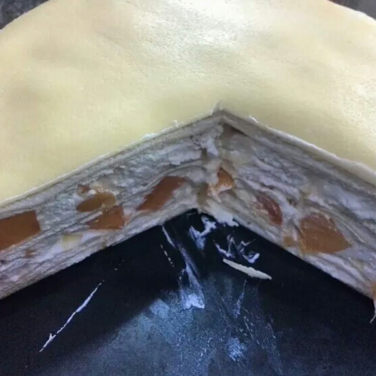 芒果千层蛋糕，100%成功告别煎皮无能