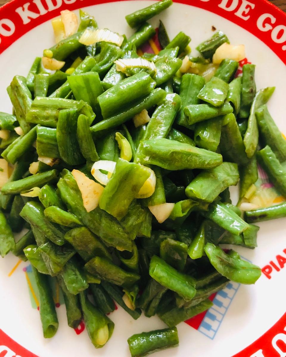 清炒豆角丝