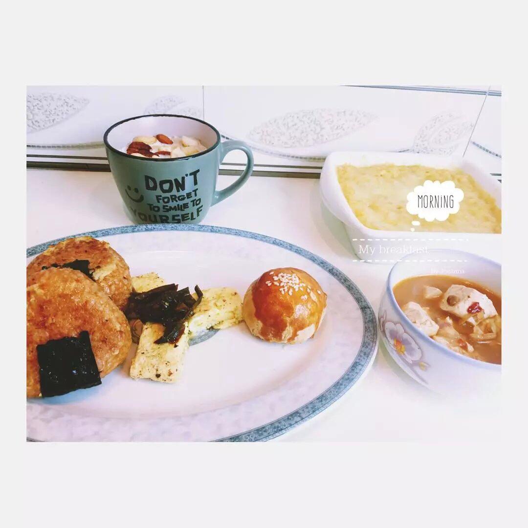 芝士蛋煎饭团