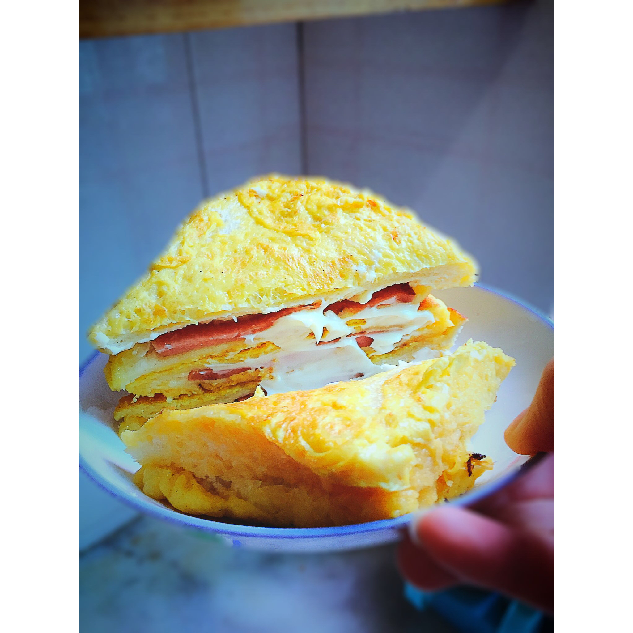港式小食火腿西多士
