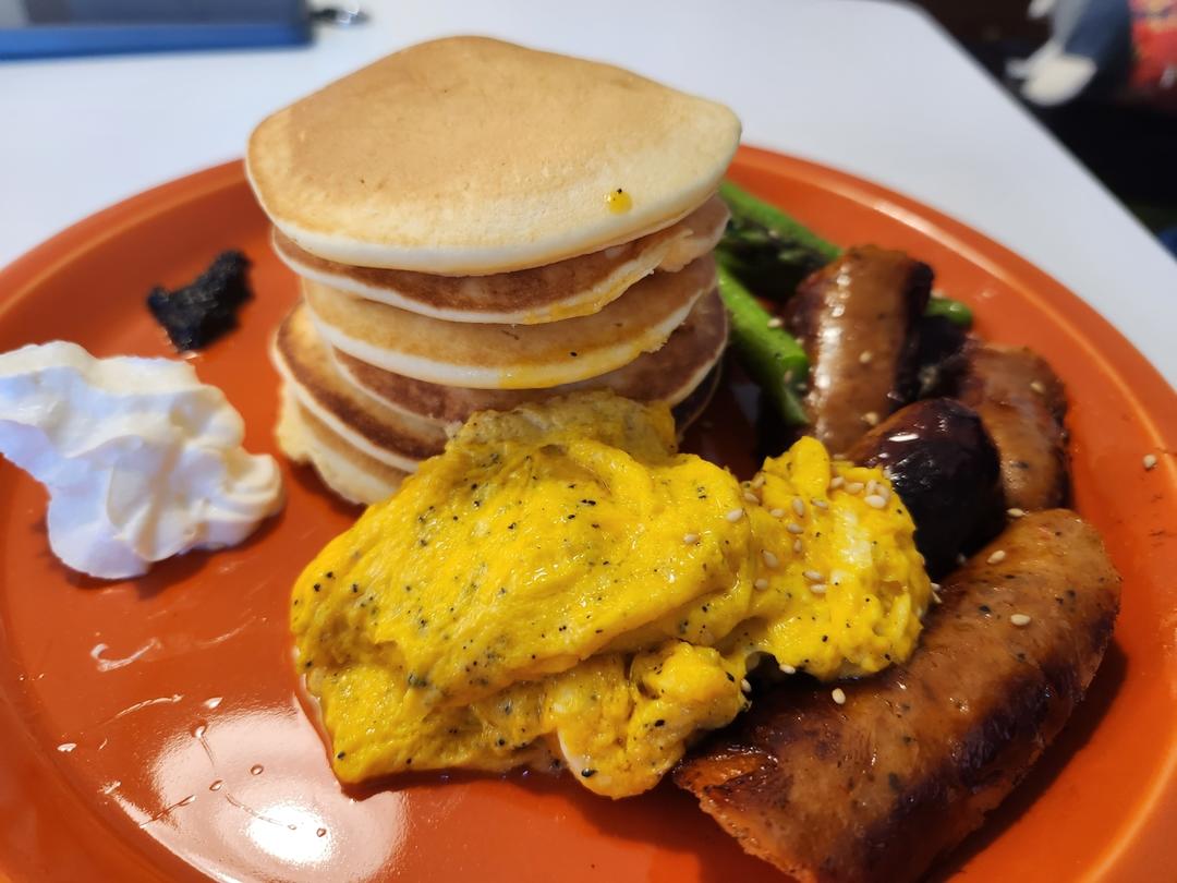 快手松饼（早餐吃它准没错~）