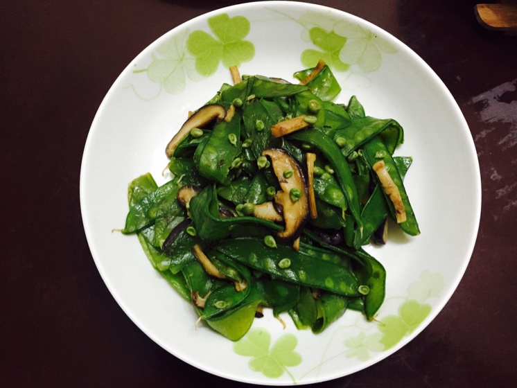 菌香荷兰豆