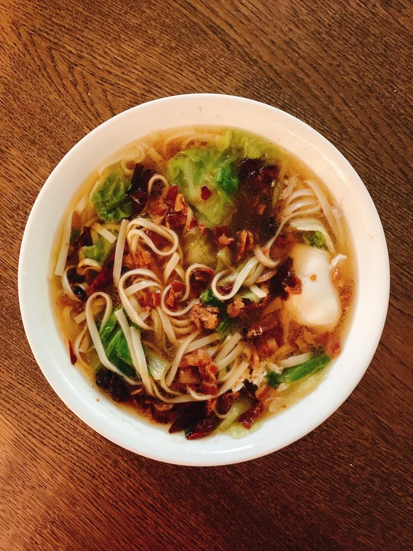 鸡汤面｜鲜嫩咸香鸡油 杭州百家鸡味馆版