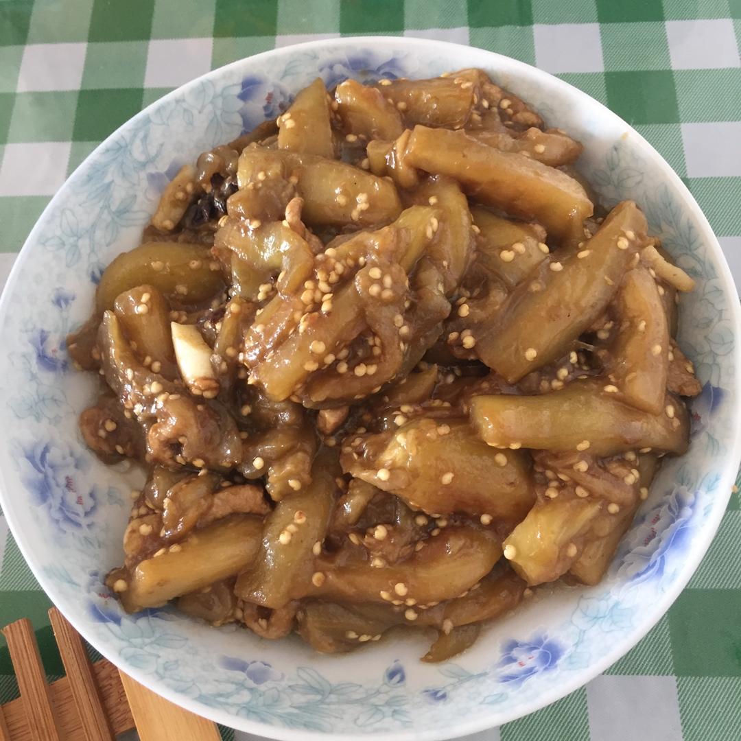 老丁的私房菜-油焖茄子
