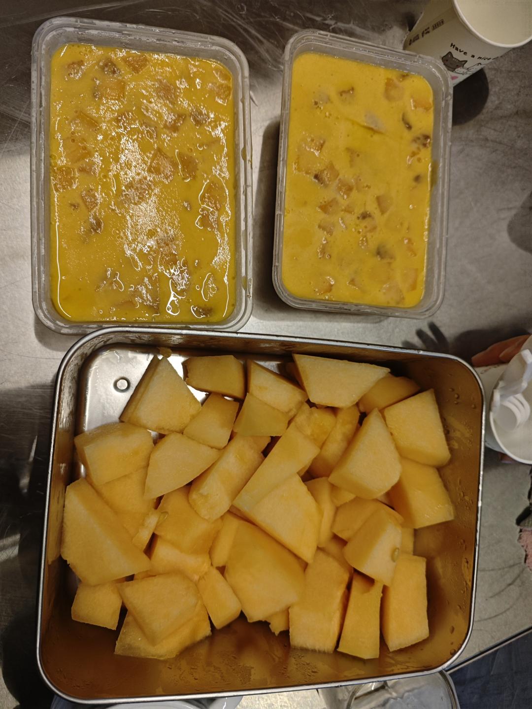 芒果🥭牛奶布丁