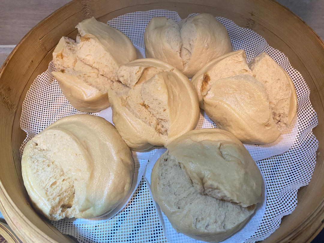 妥妥的红糖开花馒头