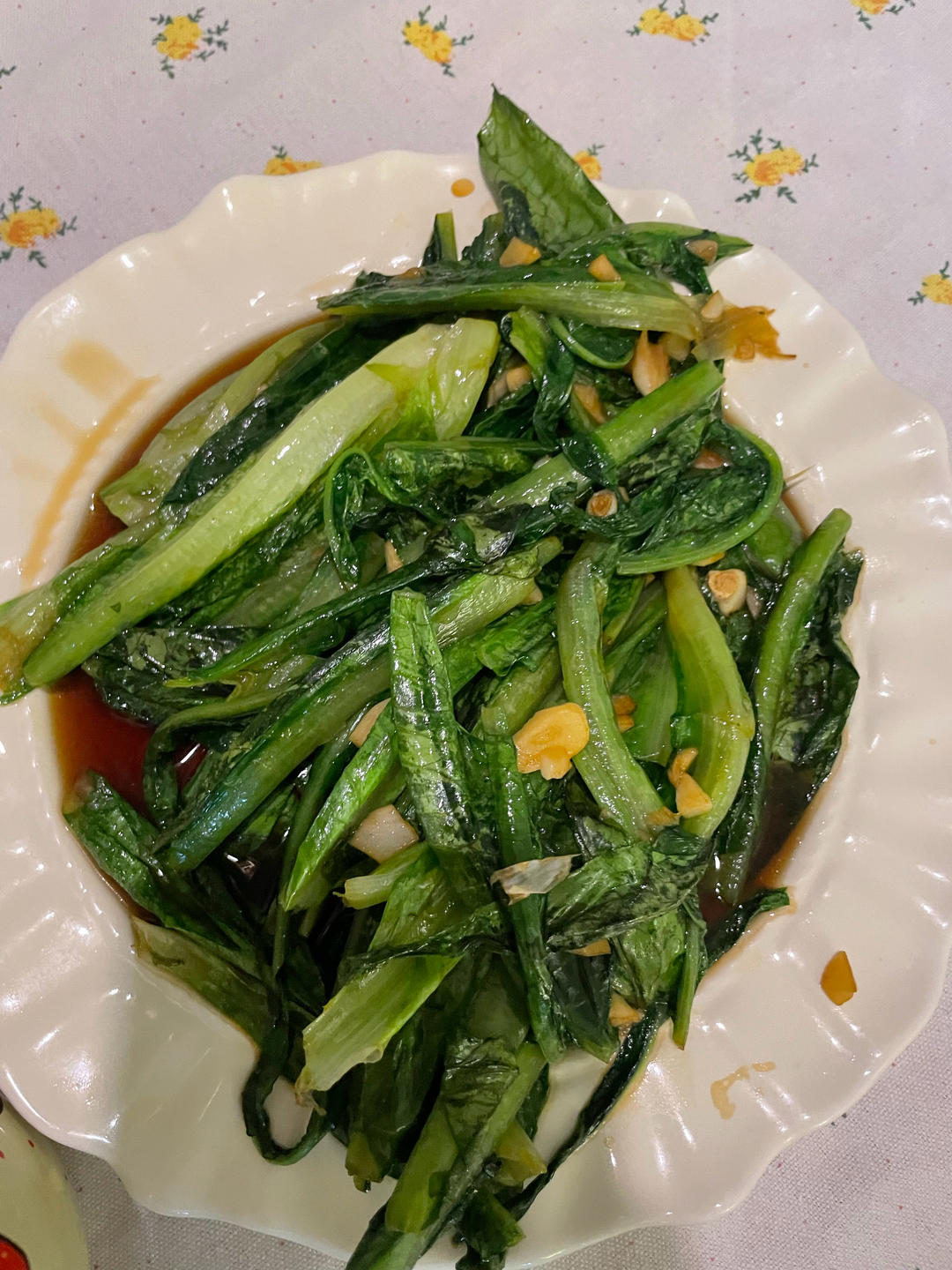 蒜蓉油麦菜（蚝油）