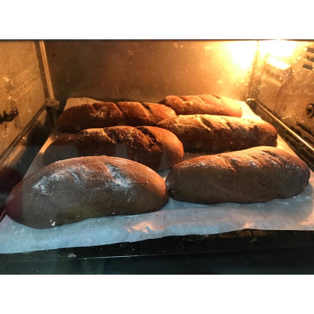 巧克力软欧包(无糖)