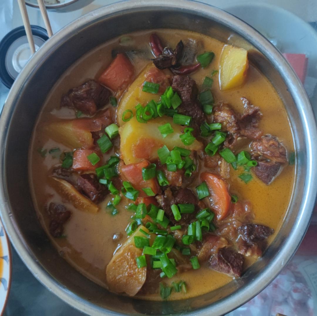 番茄土豆炖牛腩