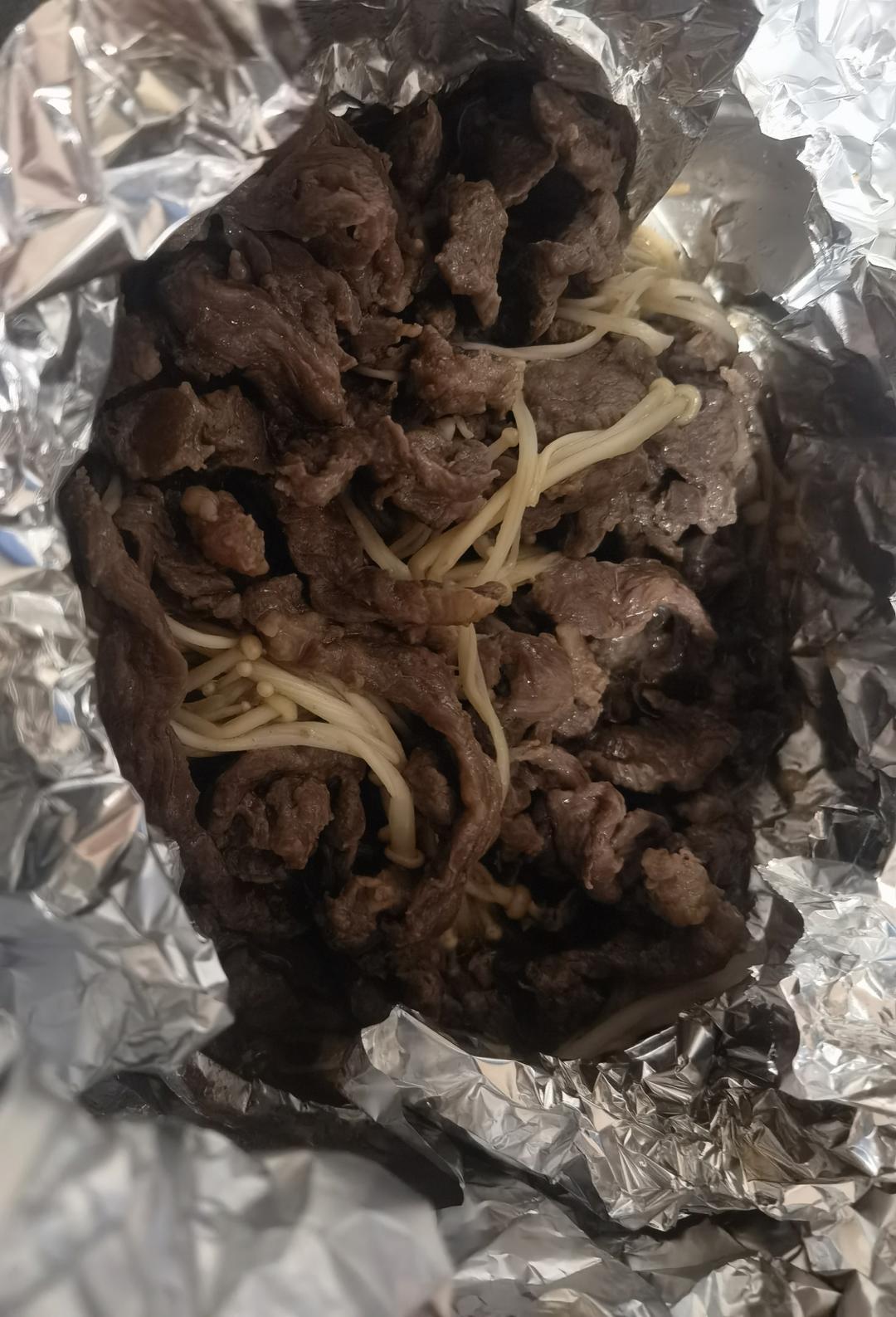 平底锅锡纸牛肉（超快手）