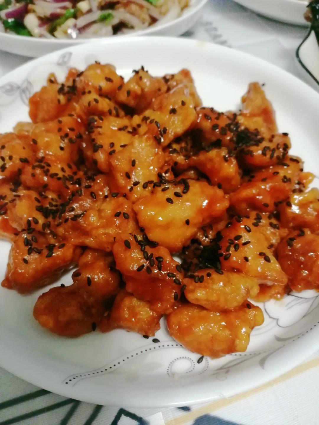 糖醋里脊（附快速万能糖醋汁）