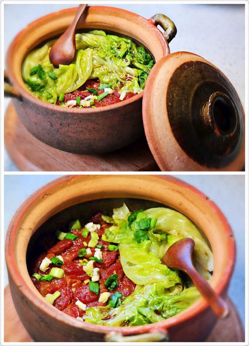 香肠煲仔饭