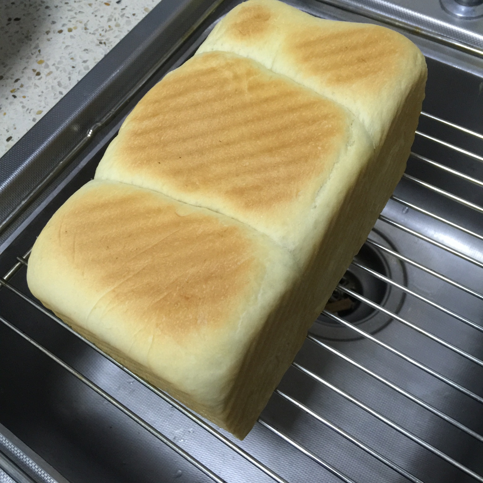 夺命软吐司(๑´ڡ`๑)超软拉丝极速方便的一次发酵吐司