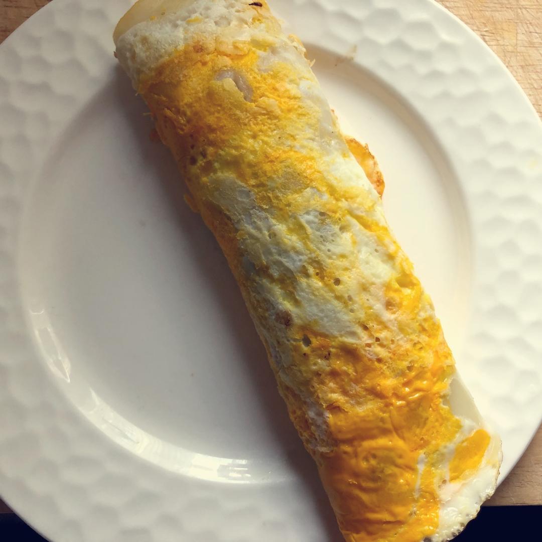 土豆丝卷饼