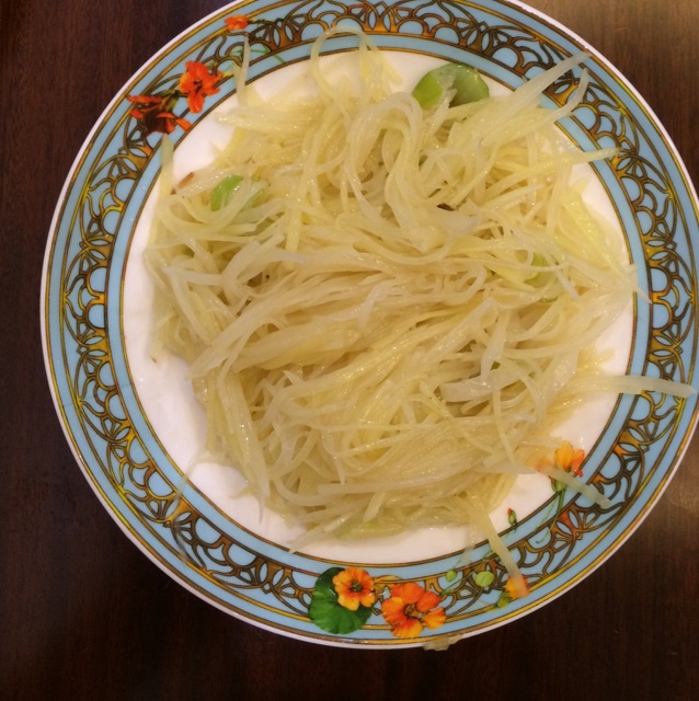 素净土豆丝