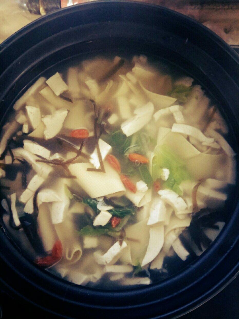 紫菜豆腐汤