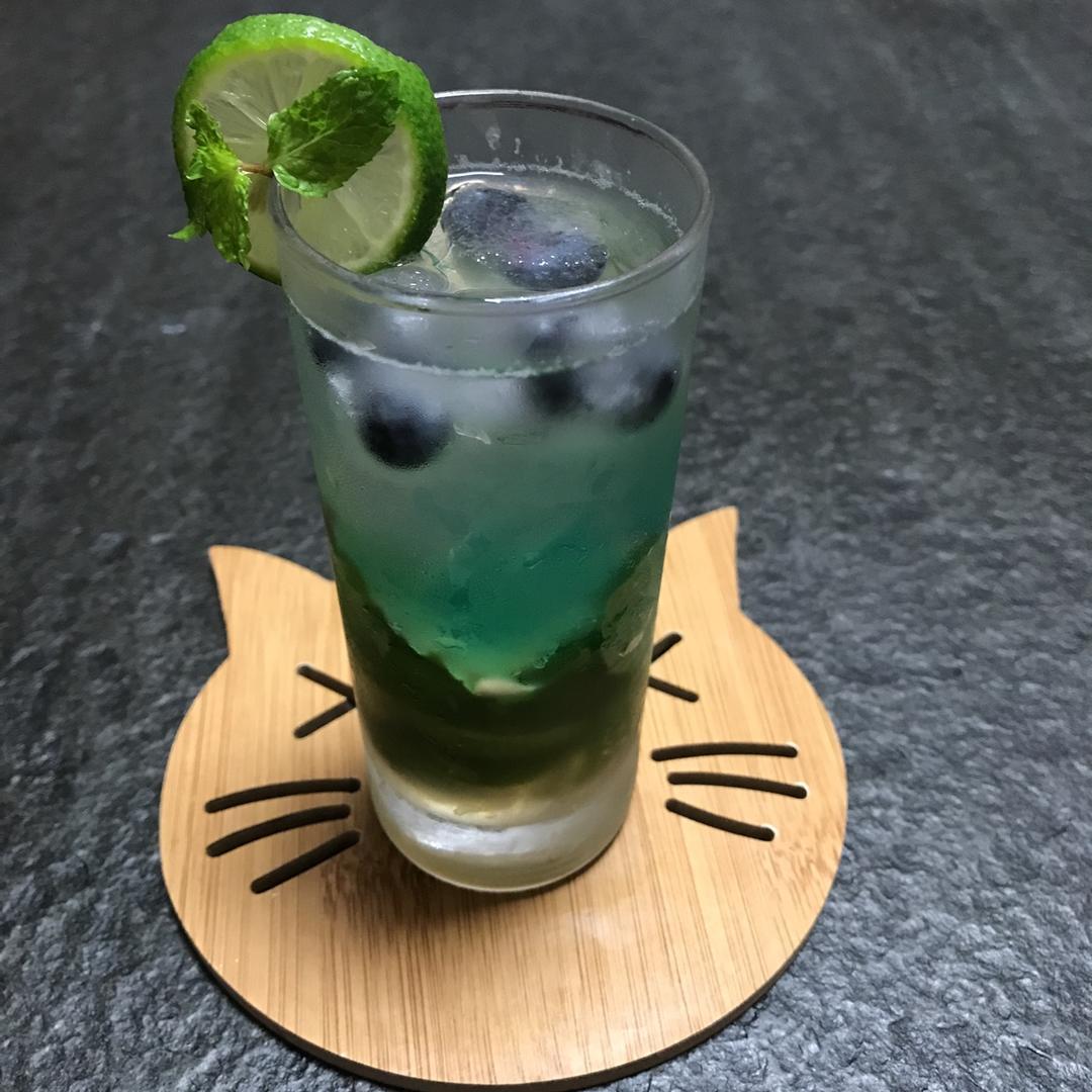sheepsheep做的经典mojito蓝莓mojito古巴调酒视频菜谱