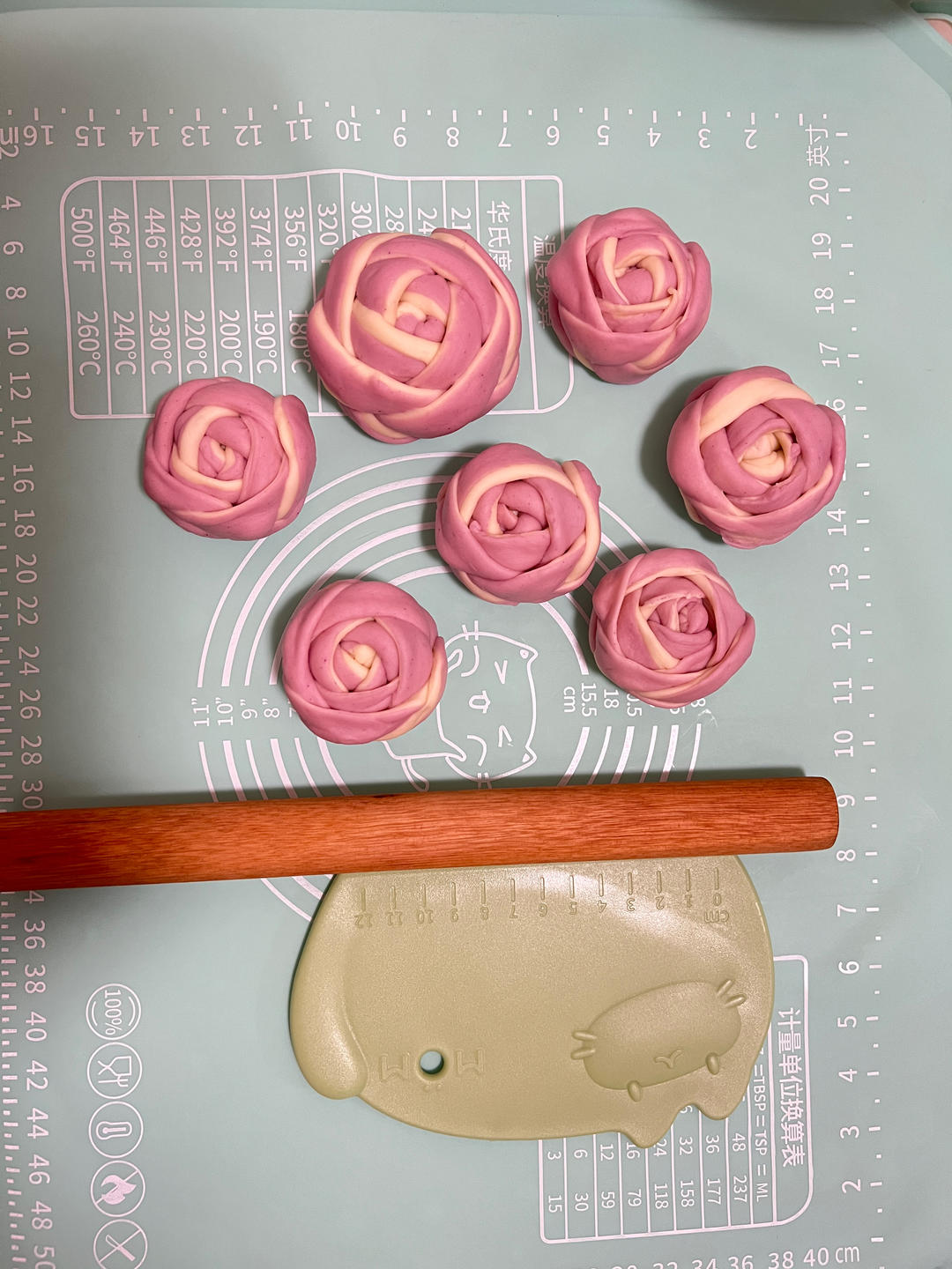 玫瑰花馒头教程！