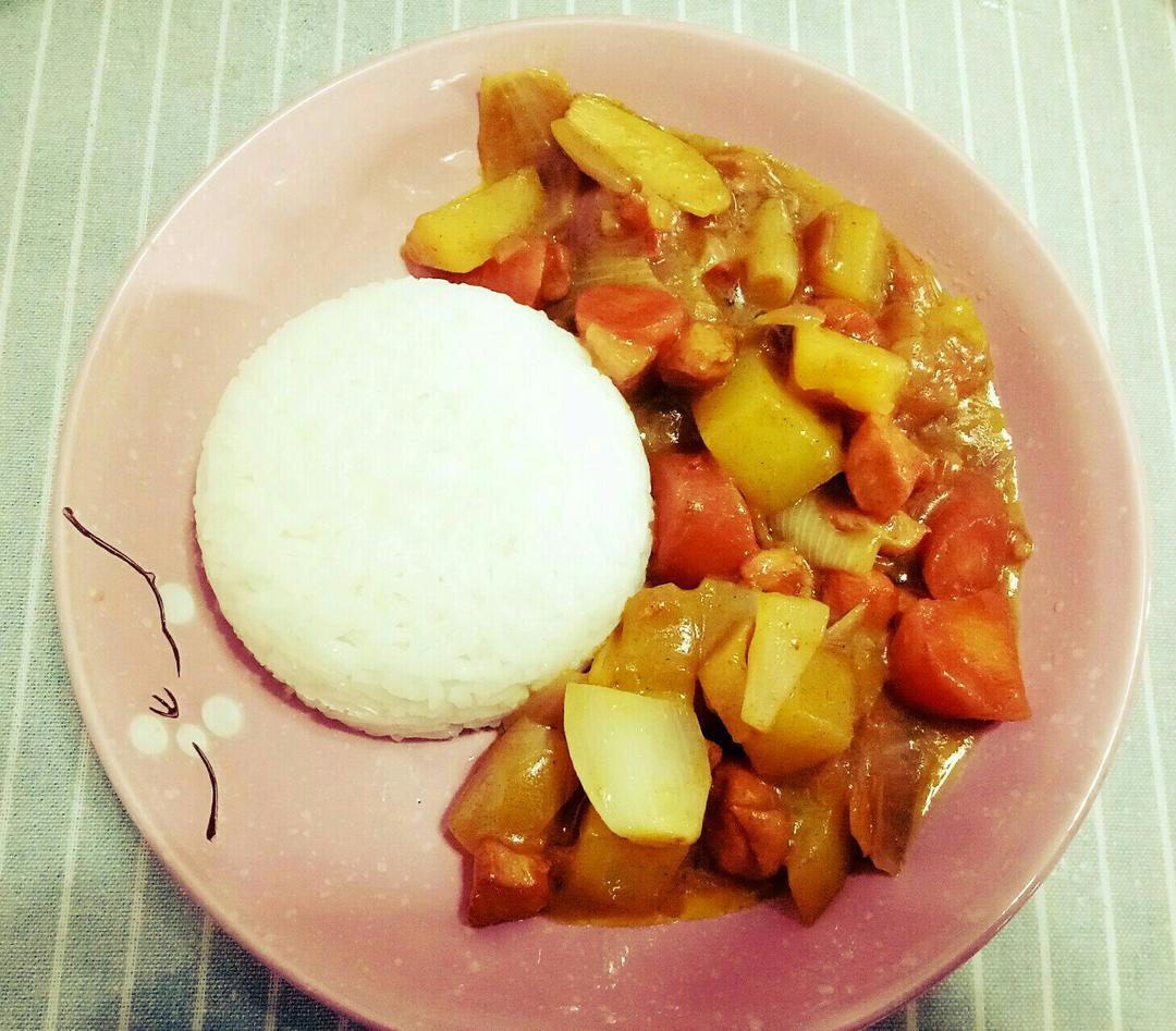 咖喱鸡肉饭
