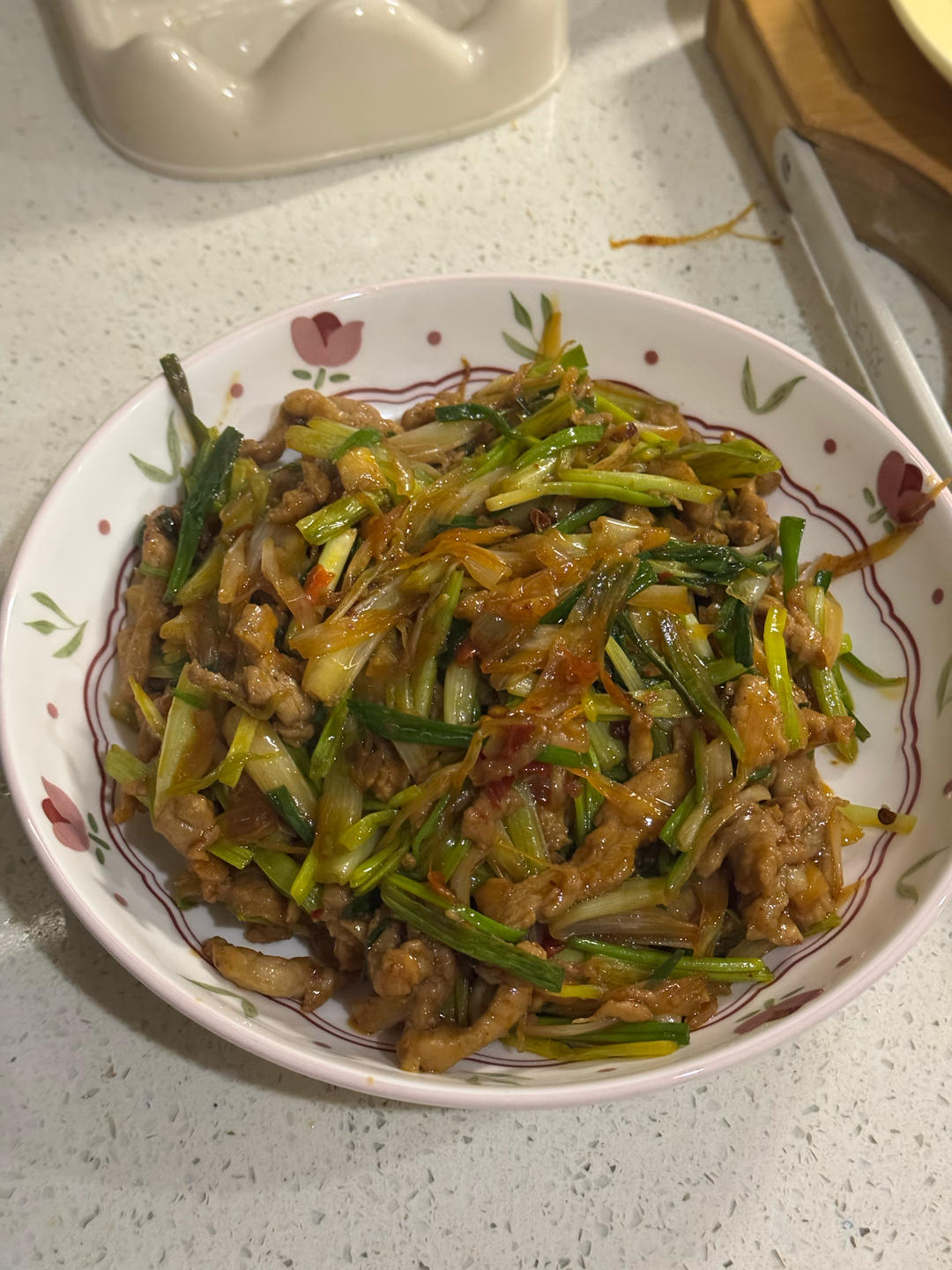 夏天可以吃三碗饭的藠头炒肉