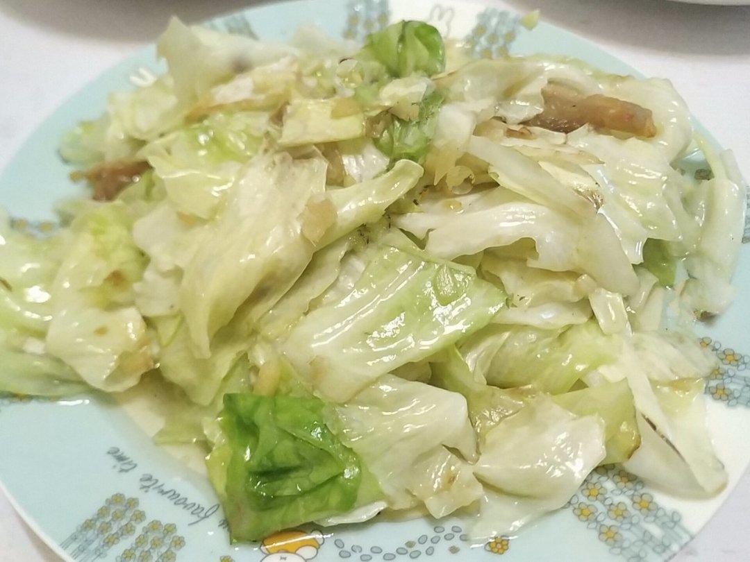 油渣莲白（内含熬猪油攻略）