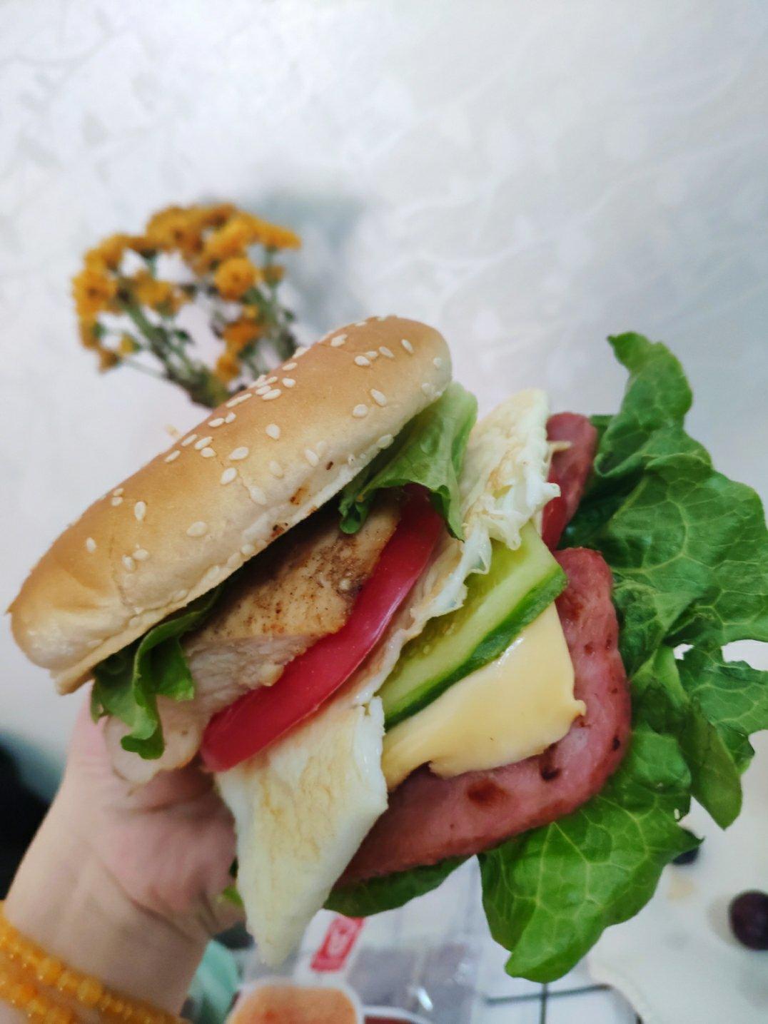一次性发酵汉堡包🍔（波兰酵头）