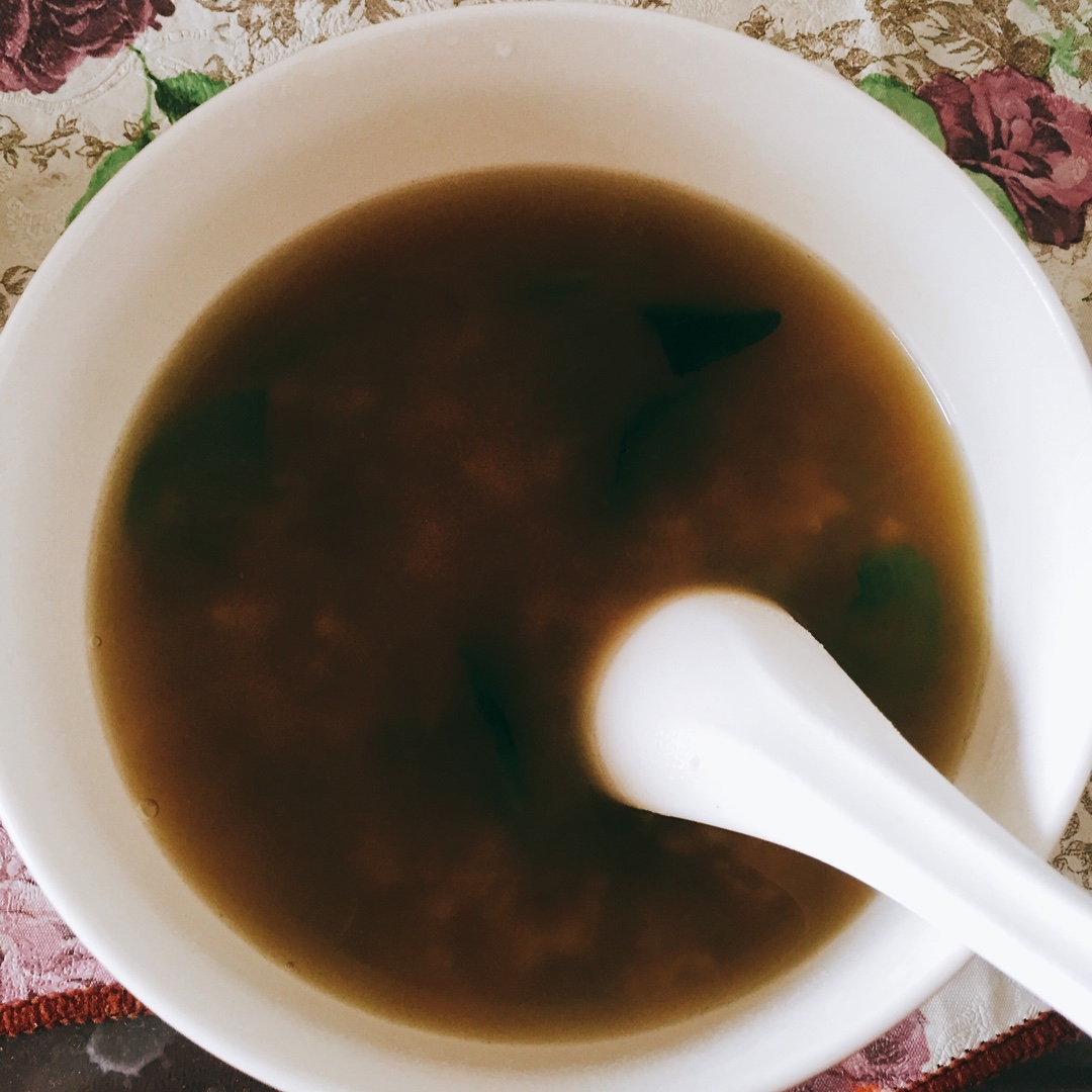 薄荷绿豆汤