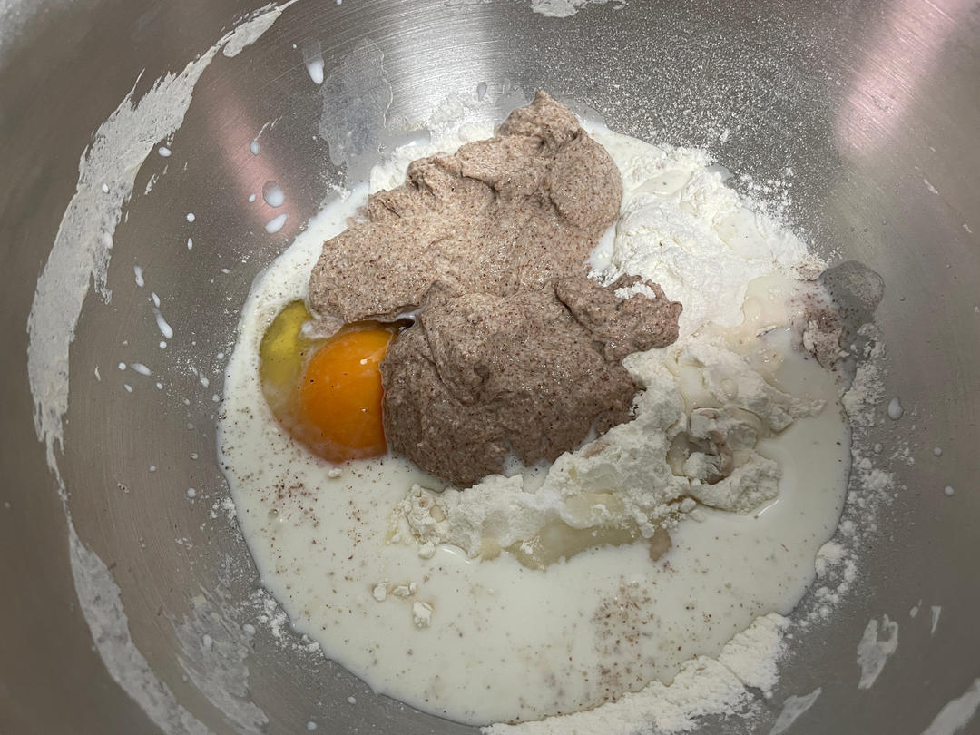 纯奶手撕吐司的做法 步骤1