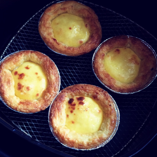 原汤化原食儿做的原味葡式蛋挞(吉士粉版)