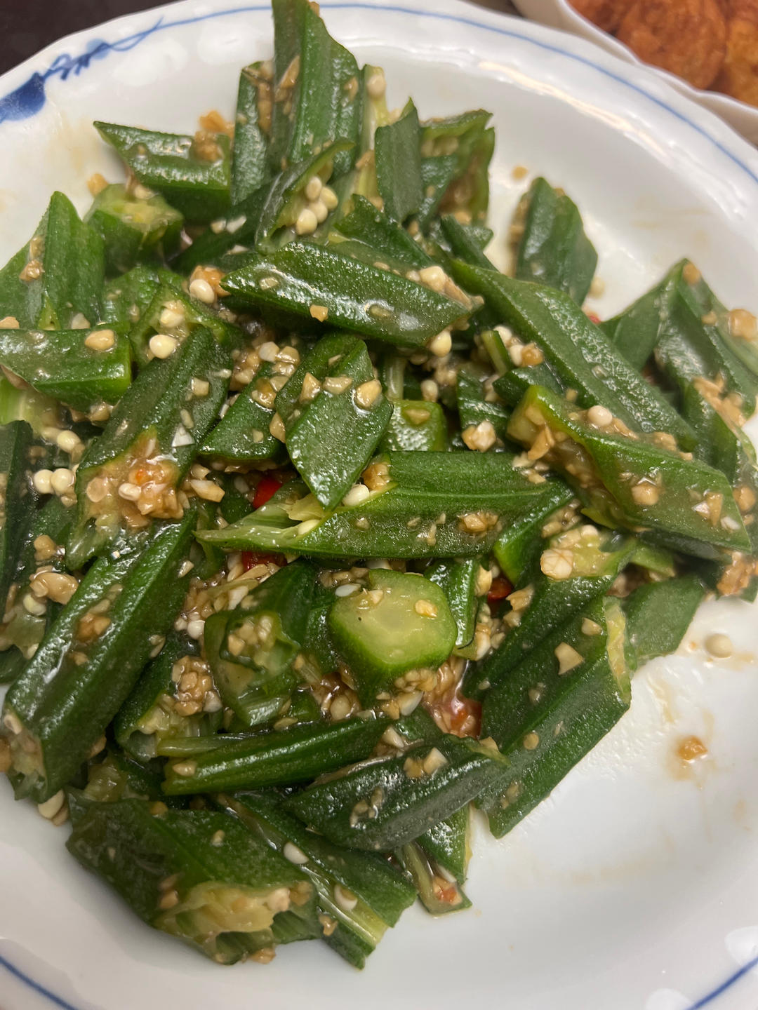 蚝油秋葵