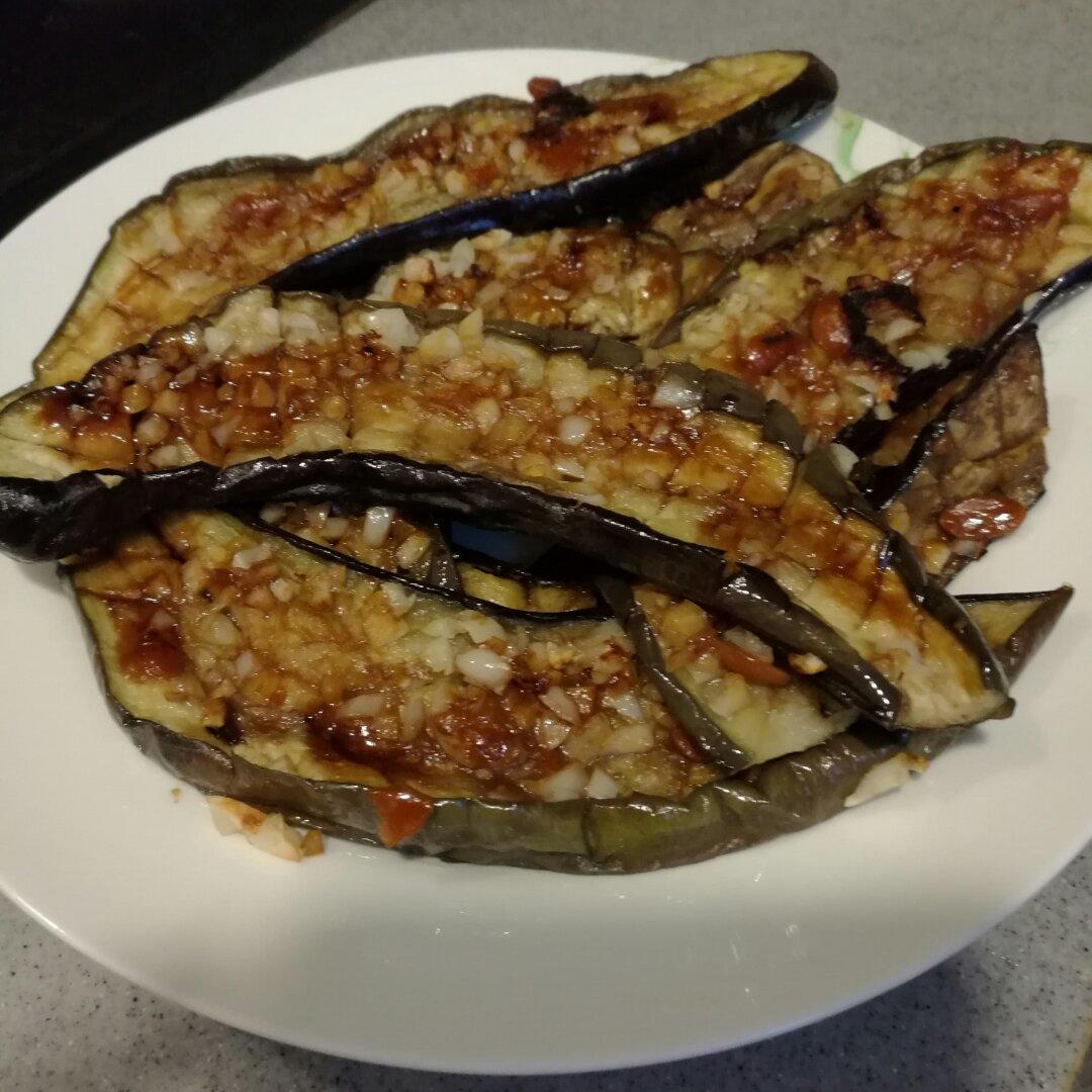 醋醋_8abw做的电饼铛烤茄子