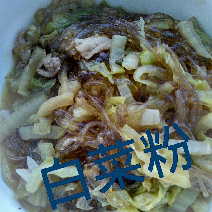 猪肉白菜炖粉条