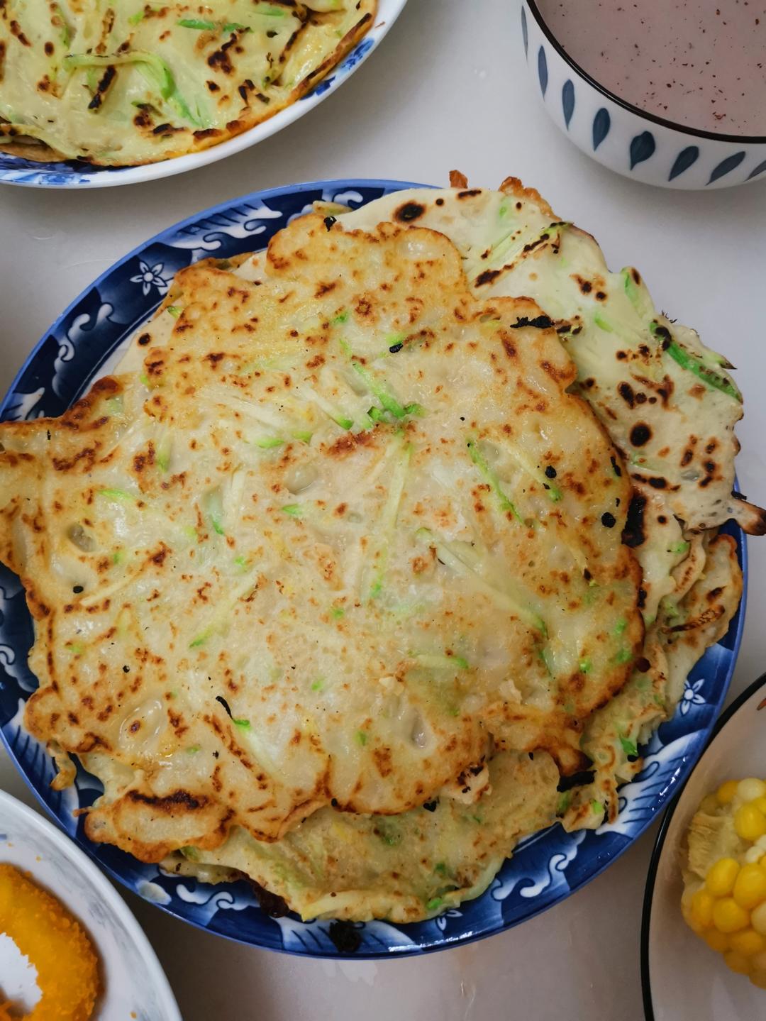 西葫芦鸡蛋饼