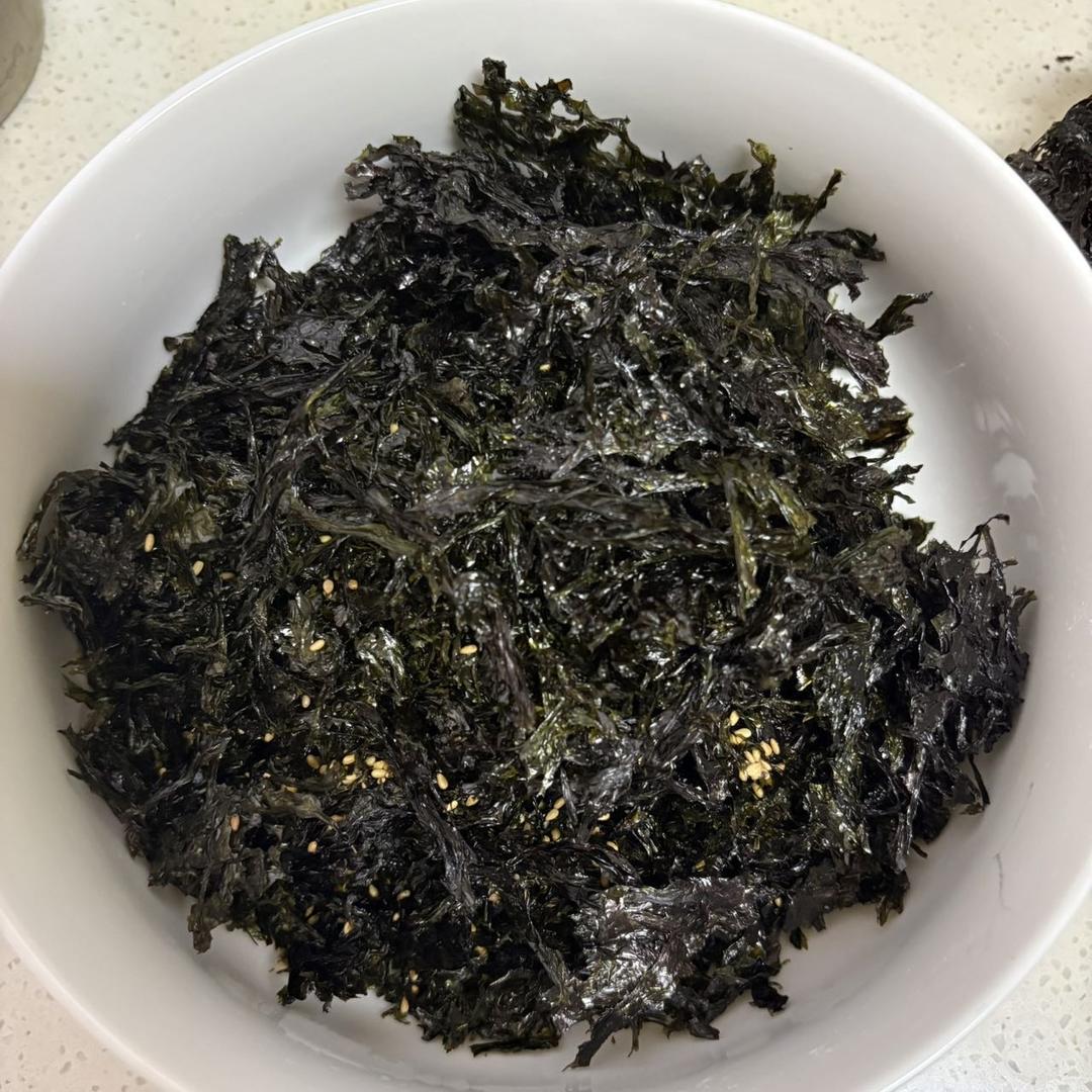 紫菜自制海苔