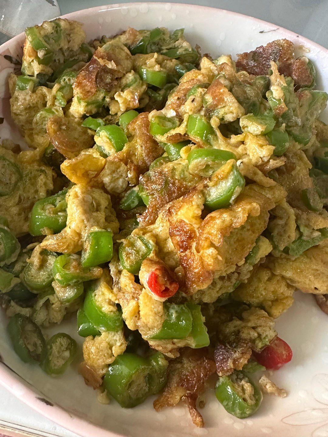 快手又好吃的青椒炒蛋