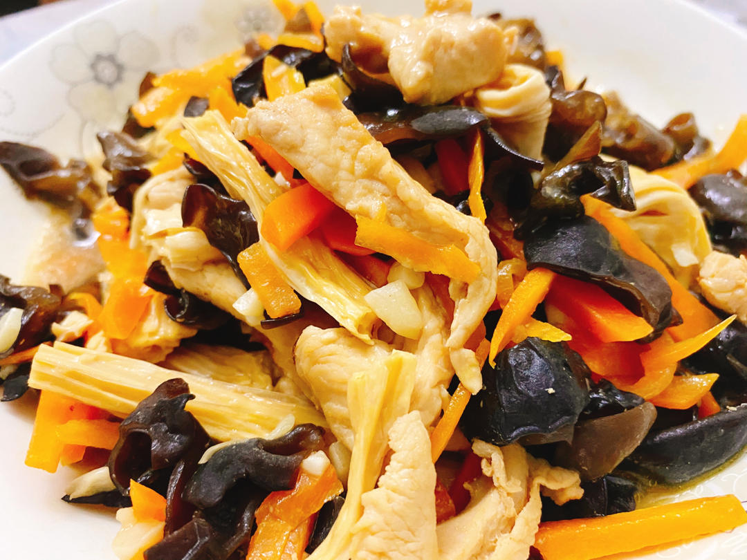 【原创】超下饭的家常川菜-鱼香肉丝（北方口味改良版）