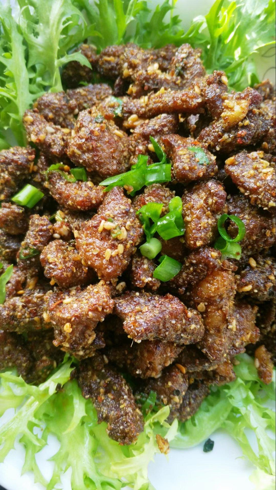 吃不到膻味的比烧烤更好吃的孜然羊肉🐏