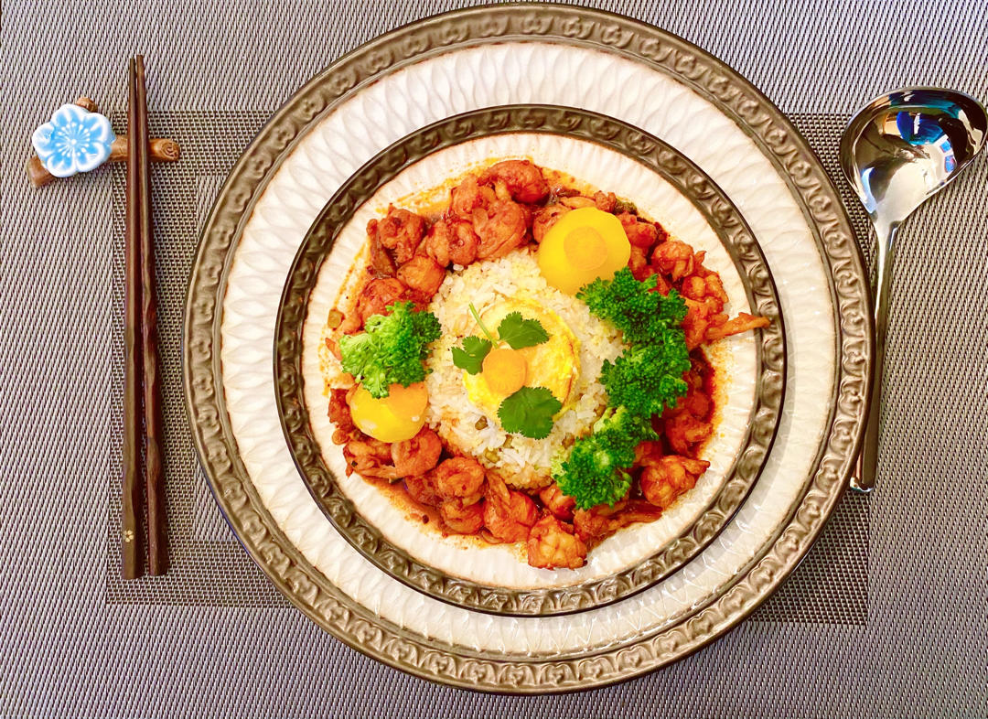 堂妈小厨——小龙虾盖饭