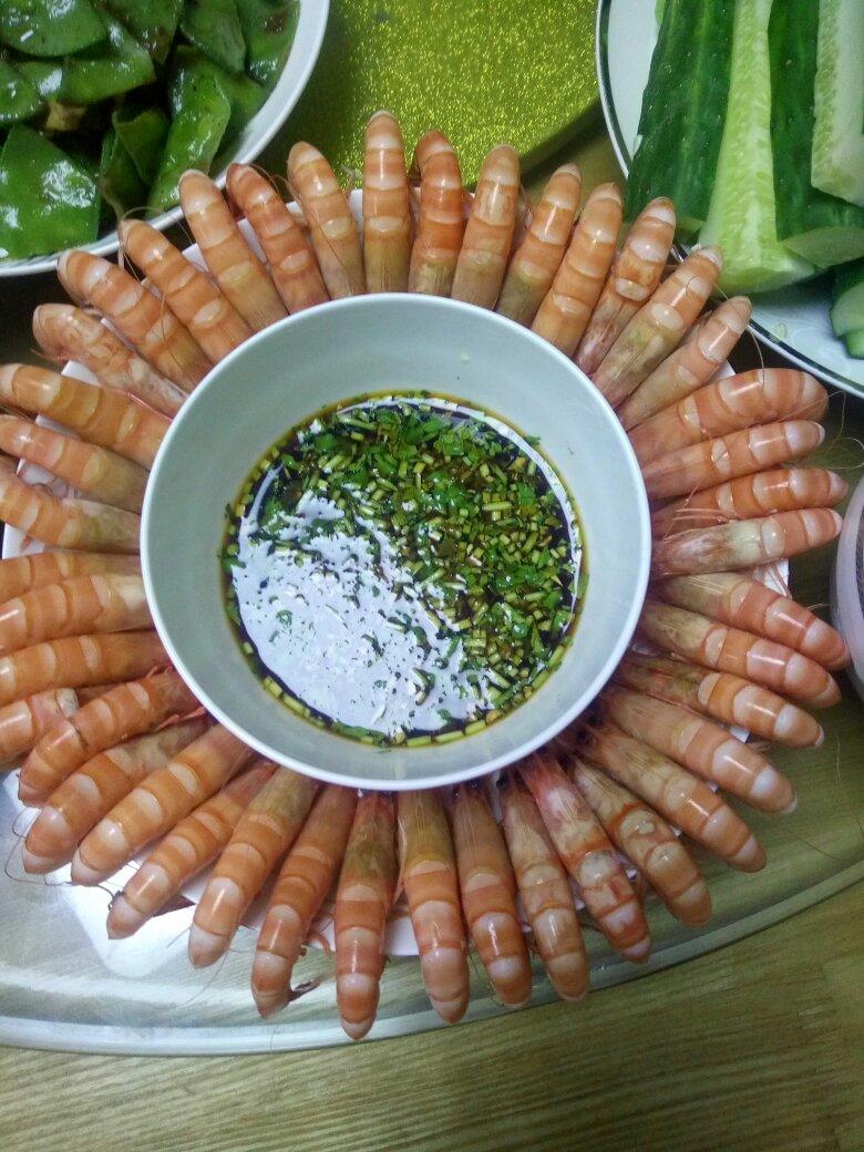 白灼基围虾
