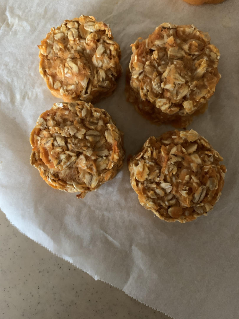 ㊙️低卡高饱腹‼️紫薯燕麦饼