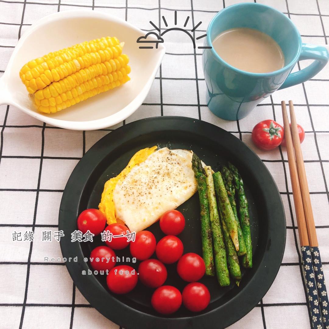 橄榄油黑椒芦笋