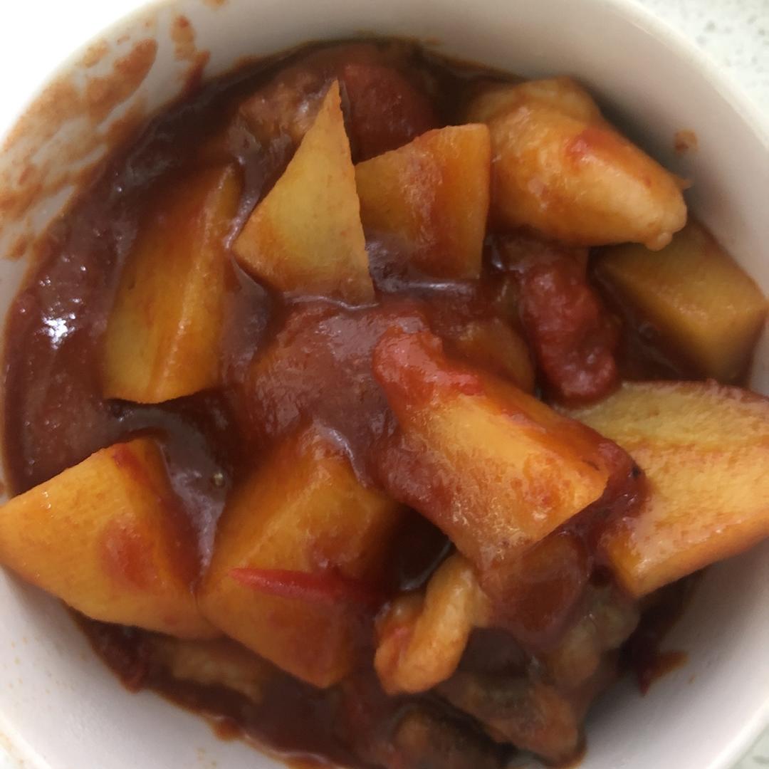 快手西红柿土豆炖牛肉