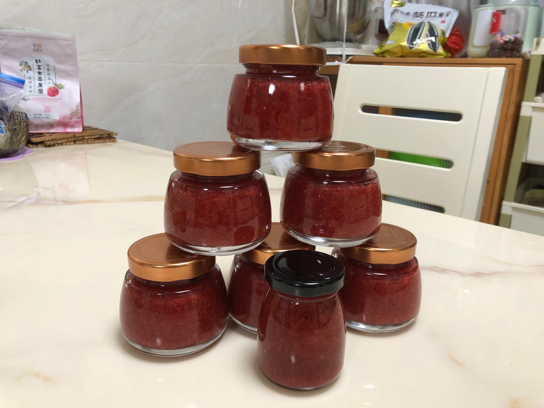 自制无添加草莓酱